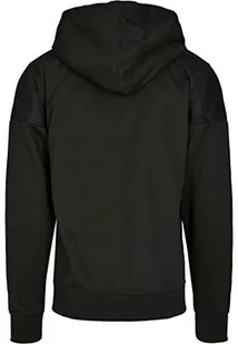 Southpole Kurtka męska z wstawkami neoprenowymi na ramionach, zamek błyskawiczny z neoprenu, bluza z kapturem dostępna w 2 kolorach, rozmiarach S - XXL, czarny, S - Kurtki męskie - miniaturka - grafika 1