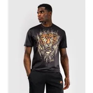 Kimona, stroje i obuwie - Venum Koszulka Techniczna Treningowa Tiger Dry Tech T-shirt Black - miniaturka - grafika 1