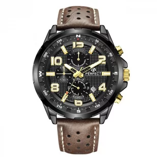 Zegarek Zegarek Męski Perfect Chronograf CH05L-08 + Box - Zegarki męskie - miniaturka - grafika 1