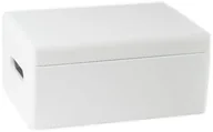 Pojemniki na zabawki - WOODEN BOXWITH LID 315001 WHITE - miniaturka - grafika 1