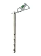 Sprzęt wspinaczkowy - Śruba lodowa Black Diamond Express Ice 22 cm - steel - miniaturka - grafika 1
