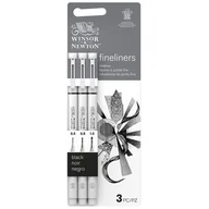 Cienkopisy - Zestaw cienkopisów Winsor & Newton 3 sztuki - miniaturka - grafika 1