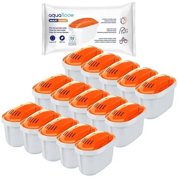Filtr AquaFloow MAXI Hard do dzbanek filtrujący Brita Dafi zamiennik 15x
