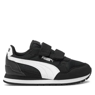 Sneakersy Puma St Runner v4 Mesh V Ps 399877 01 Czarny - Buty dla chłopców - miniaturka - grafika 1