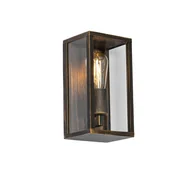 Lampy ogrodowe - QAZQA Vintage kinkiet antyczne złoto 26 cm IP44 - Charlois - miniaturka - grafika 1