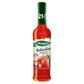 Syropy i koncentraty owocowe - Herbapol Syrop o smaku rabarbar i truskawka 420 ml - miniaturka - grafika 1