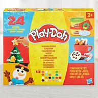 Masy plastyczne - Play-Doh Ciastolina Kalendarz Adwentowy Świąteczny akcesoria Hasbro G0501 - miniaturka - grafika 1