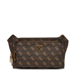 Saszetka nerka Guess Milano HMMILO P5214 Brązowy - Nerki - miniaturka - grafika 1