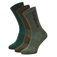Skarpetki męskie - QUIKSILVER AS_QUIKSILVER_100W_SS25 (3-PACK) Oliwkowy - miniaturka - grafika 1