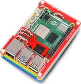 Komputery jednopłytkowe - PiMoroni Pibow Coupe 5 - obudowa do Raspberry Pi 5 - Rainbow - PiMoroni PIM678} PIM-24121 - miniaturka - grafika 1