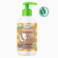 Kosmetyki kąpielowe dla dzieci - Dresdner Essenz Jesteśmy Przyjaciółmi! - Pomarańczowo-Waniliowy Żel Pod Prysznic 3w1 250ml - miniaturka - grafika 1