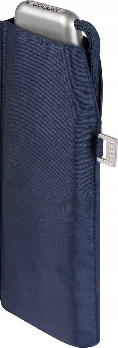 Parasol kieszonkowy Doppler Carbonsteel Mini Slim Navy/Blue
