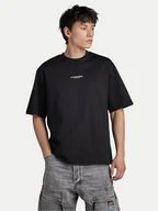 Koszulki męskie - G-Star Raw T-Shirt Center D24780-C336 Czarny Boxy Fit - miniaturka - grafika 1