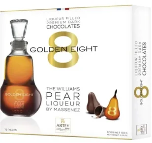 Praliny Golden Eight Poire Williams 150g - Bombonierki i czekoladki - miniaturka - grafika 1