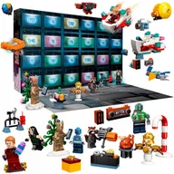 Klocki - KALENDARZ ADWENTOWY LEGO MARVEL ŚWIĄTECZNE WYDANIE LIMITOWANE 268 ELEMENTÓW - miniaturka - grafika 1