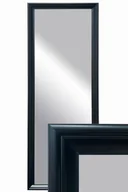 Lustra - Lustro wiszące w ozdobnej ramie drewnianej 150x50 cm czarny do salonu pokoju sypialni B.D. Art - miniaturka - grafika 1