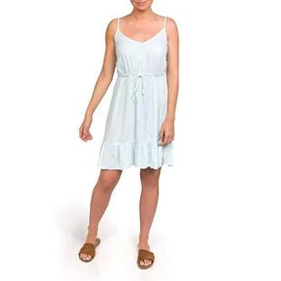 Hurley Sukienka damska w Brit Tank Dress niebieski Jasny wieczór l 3HCZ9521 - Sukienki - miniaturka - grafika 1