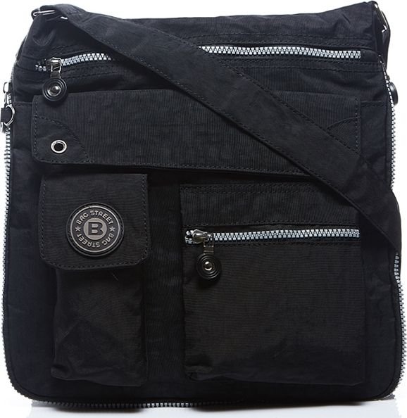 Bag Street Miejska torebka listonoszka czarna Kelly