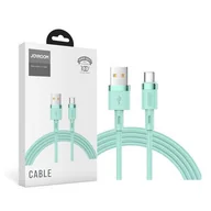 Kable USB - Joyroom Kabel USB USB Typ-C Joyroom S-1224N2 1.2m Miętowy - miniaturka - grafika 1