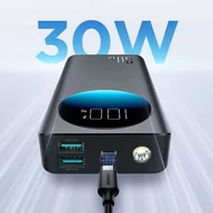 Powerbanki - Joyroom JR-PBF02 30W 20000mAh + kabel USB-A - USB-C 0.25m - miniaturka - grafika 1