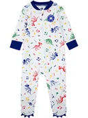 Śpiochy dla niemowląt - Converse Śpioszki w kolorze białym ze wzorem - miniaturka - grafika 1