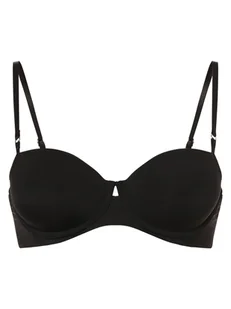Calvin Klein Damski biustonosz push-up Kobiety czarny jednolity, 70B - Biustonosze - miniaturka - grafika 1