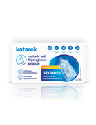 Katarek Secure+ Roztwór soli fizjologiczny NaCl 0,9% 20x5ml