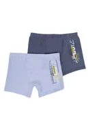 Majtki dla dzieci - Bokserki chłopięce majtki dziecięce bawełniane napisy 2PAK 146-152 MYWAY - inna (Inny) - miniaturka - grafika 1