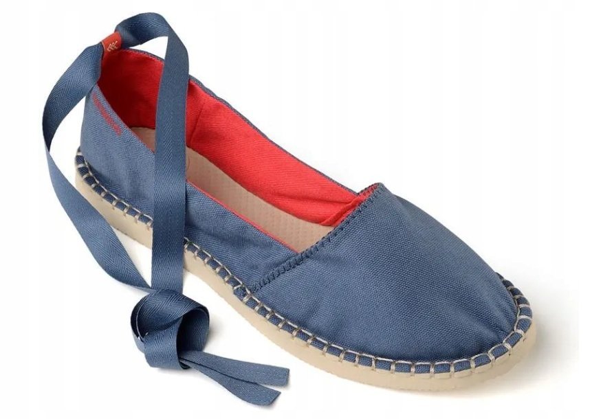 HAVAIANAS ESPADRYLE NIEBIESKIE DZIECIĘCE Z WIĄZANIEM 34 1Ż9D