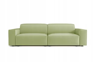 Sofa modułowa dwuosobowa California tkanina Matt Velvet jasnozielony 244cm - Sofy i kanapy - miniaturka - grafika 1