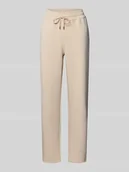 Spodnie sportowe damskie - Spodnie dresowe z elastycznym pasem model ‘Twinka’ - miniaturka - grafika 1