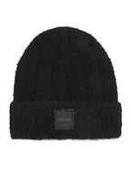 Czapki damskie - Calvin Klein Czapka Modern Patch Chunky K60K612596 Czarny - miniaturka - grafika 1