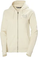 Bluzy damskie - Helly Hansen damska bluza W W HH LOGO FULL ZIP HOODIE 2.0 34461 034 XL - miniaturka - grafika 1