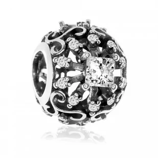 Murrano Charms Koralik Srebrny ARCYKLEJNOT SR-138 - Charmsy - miniaturka - grafika 1