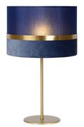 Lampy stojące - Lucide Extravaganza Tusse 10509/81/35 lampa stołowa lampka 1x40W E27 niebieska - miniaturka - grafika 1