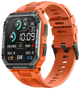 Hagen HC48.28.538 HC48 Pomarańczowy - Smartwatch - miniaturka - grafika 1