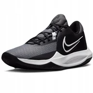 Buty sportowe męskie - Buty Nike Precision VI DD9535 003 Czarne Czarno Białe rozm. 44 - miniaturka - grafika 1