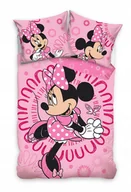 Pościel dla dzieci - Pościel Dziecięca Różowa Myszka Minie Mini Disney 140x200cm Minnie Mouse - miniaturka - grafika 1
