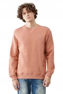 Bluzy męskie - LEE PLAIN CREW SWS RUST L81ISPUK S - miniaturka - grafika 1