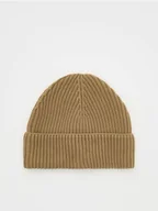 Czapki męskie - Reserved - Czapka beanie - beżowy - miniaturka - grafika 1