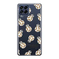 Etui i futerały do telefonów - Etui BB 8 004 Star Wars Nadruk częściowy Przeźroczysty Producent: Samsung, Model: M53 5G - miniaturka - grafika 1