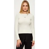 Bluzki damskie - Guess Jeans Bluzka EMBRO | Slim Fit - miniaturka - grafika 1