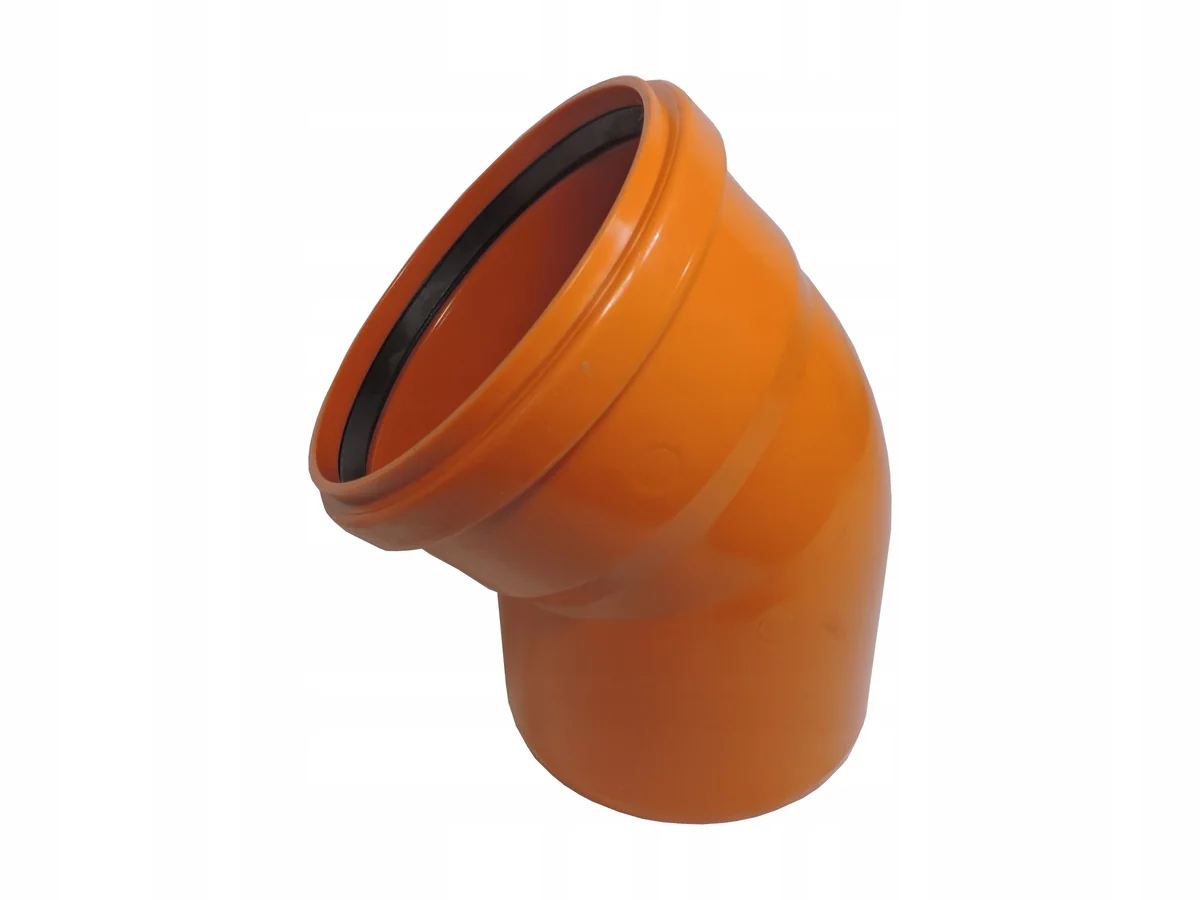 KOLANO KOLANKO KANALIZACYJNE ZEWNĘTRZNE FI 250 mm 45° LITE SOLIDNE MOCNE / Pipelife