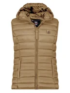 Kamizelki damskie - Canadian Peak Kamizelka pikowana "Vakitaleak" w kolorze jasnobrązowym - miniaturka - grafika 1