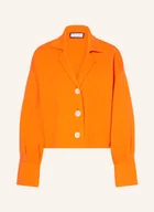 Swetry damskie - Sem Per Lei Kardigan orange - miniaturka - grafika 1
