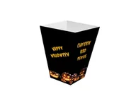 Halloween - Pudełka na popcorn Cukierek albo psikus - 6 szt. - miniaturka - grafika 1