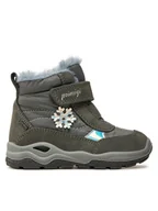 Buty dla dziewczynek - Primigi Śniegowce 6861422 S GORE-TEX Szary - miniaturka - grafika 1