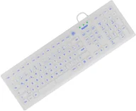 Klawiatury - KeySonic KSK-8031INEL klawiatura USB QWERTZ Niemiecki Biały 60798 - miniaturka - grafika 1