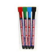 Markery permanentne - Bertus MARKER POLO 4 KOL + GABKA 5903795203616 - miniaturka - grafika 1