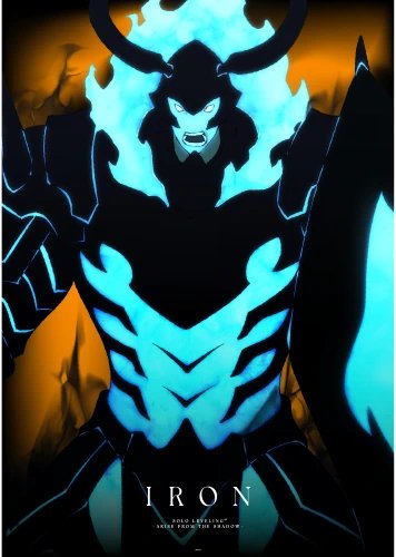 Plakat Solo Leveling A2 (420mm x custom) Anime Na honjaman level up